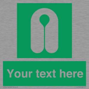 Custom sign safe condition Lifejacket